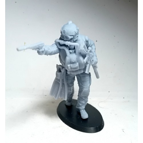 1/32 ΔΥΚ Greek Navy Seals Commander